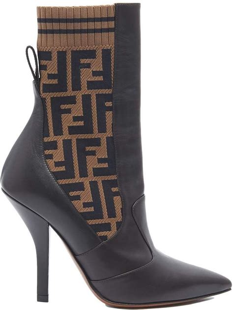 fendi boots women's|thigh high fendi boots.